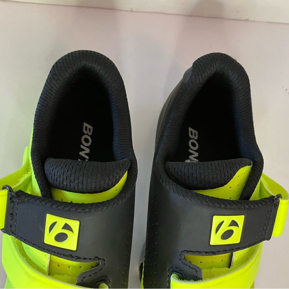 Bontrager Vostra Women’s Size 7.5 7 1/2 Cycling Biking Shoes Neon Yellow Black - Picture 8 of 12